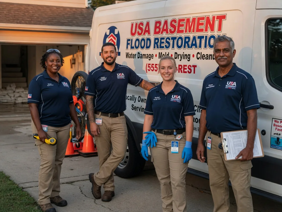 Basement Flood Cleanup company in Collins, WI